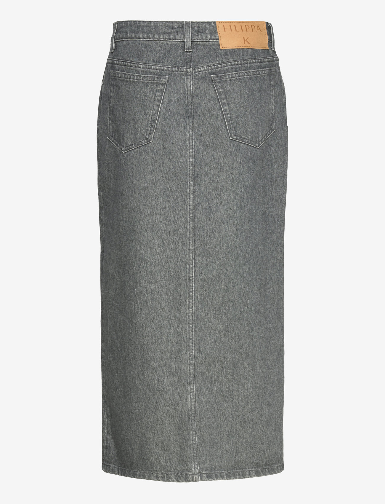 Filippa K Long Slit Denim Skirt – midi skirts – shop at Booztlet