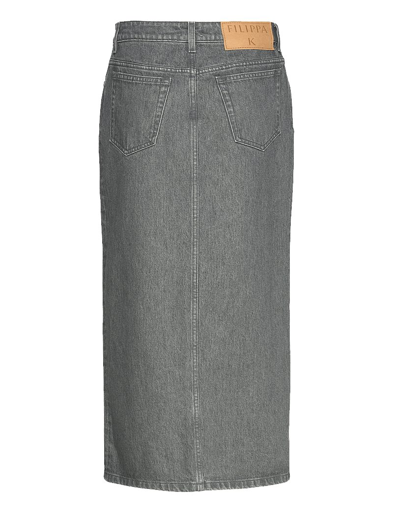 Filippa K Long Slit Denim Skirt – midi skirts – shop at Booztlet