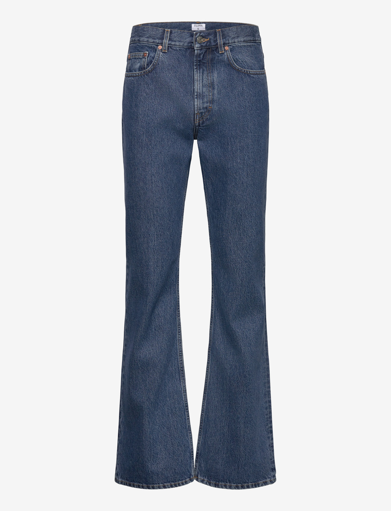 Filippa K - Bootcut Jeans - bukser & jeans - washed mid - 0