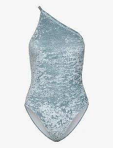 Asymmetric Velvet Swimsuit, Filippa K