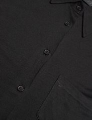 Filippa K - 93 Jersey Shirt - pitkähihaiset paidat - black - 2