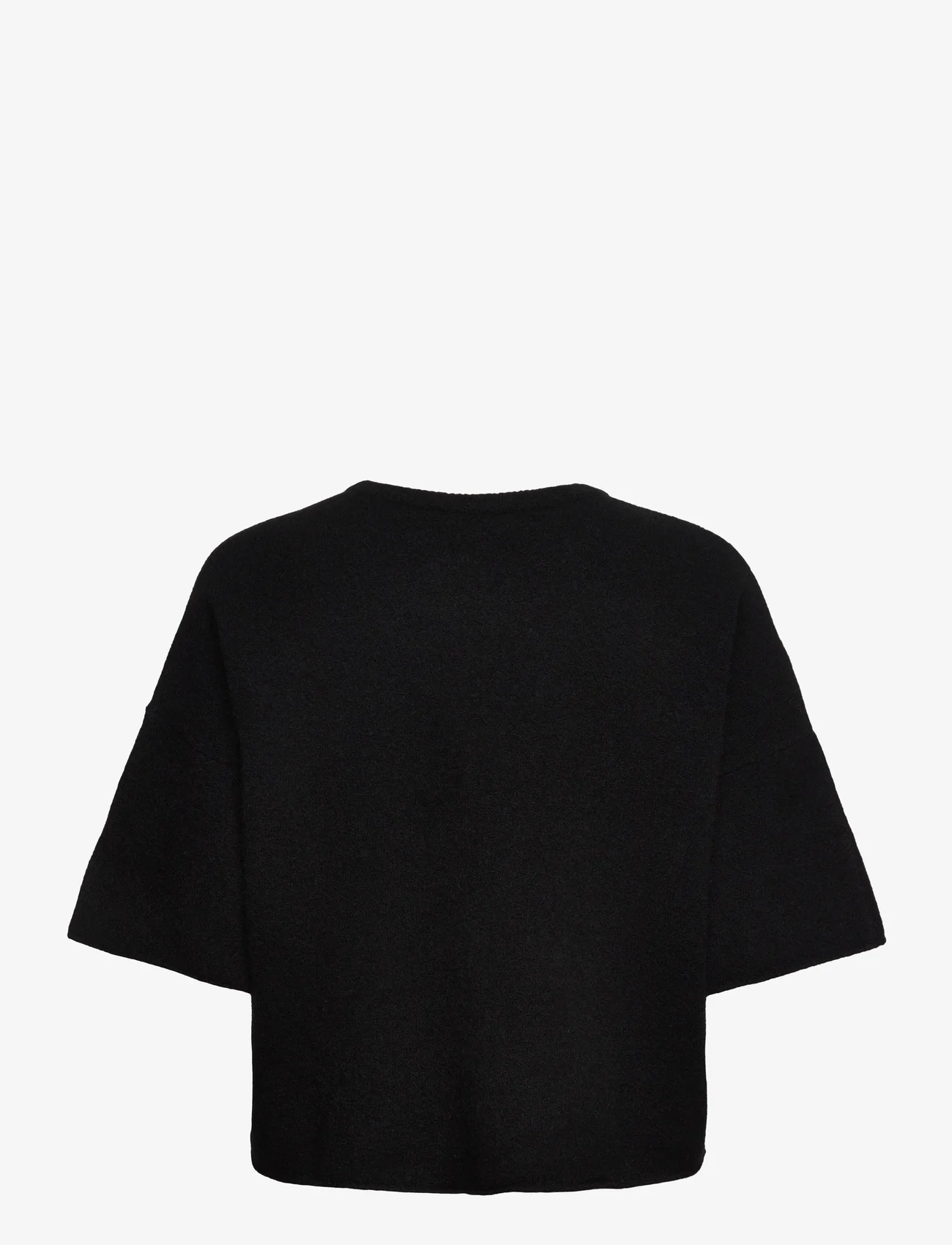 Filippa K - Yak Tee - t-shirts - black - 1
