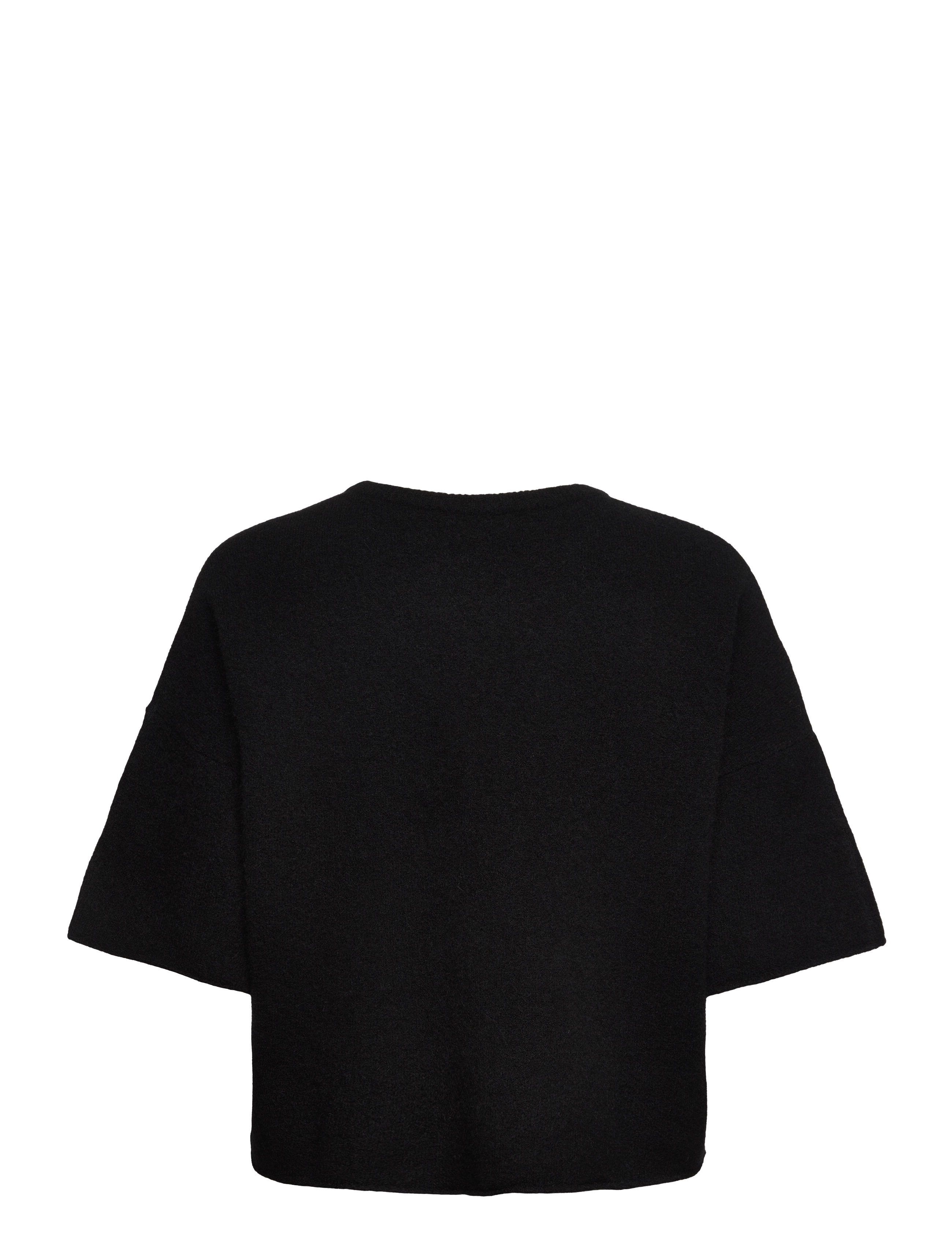 Filippa K - Wool Yak Tee - t-shirts & tops - black - 1