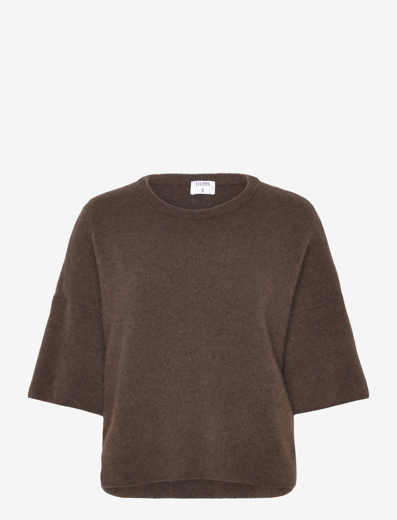 Filippa K - Yak Tee - sviitrid - driftwood - 0
