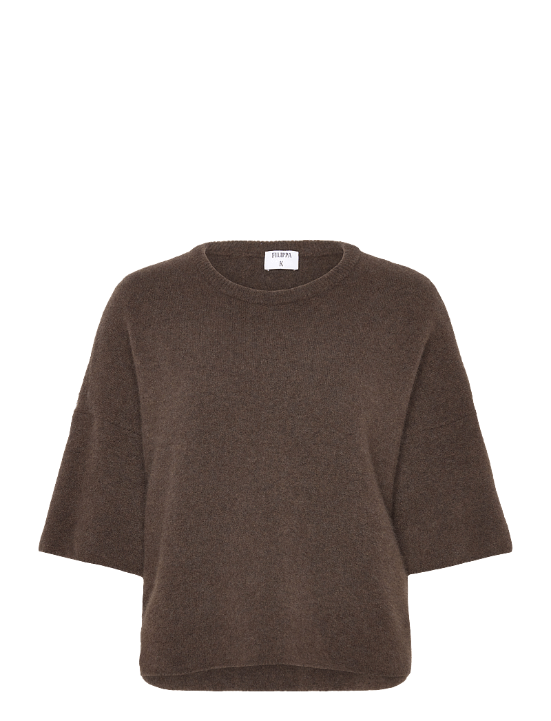 Filippa K - Yak Tee - sviitrid - driftwood - 0