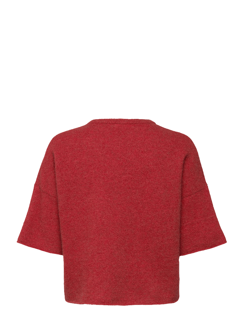Filippa K - Wool Yak Tee - trøjer - red currant - 1