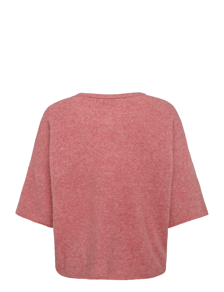 Filippa K - Wool Yak Tee - sviitrid - soft raspberry - 1