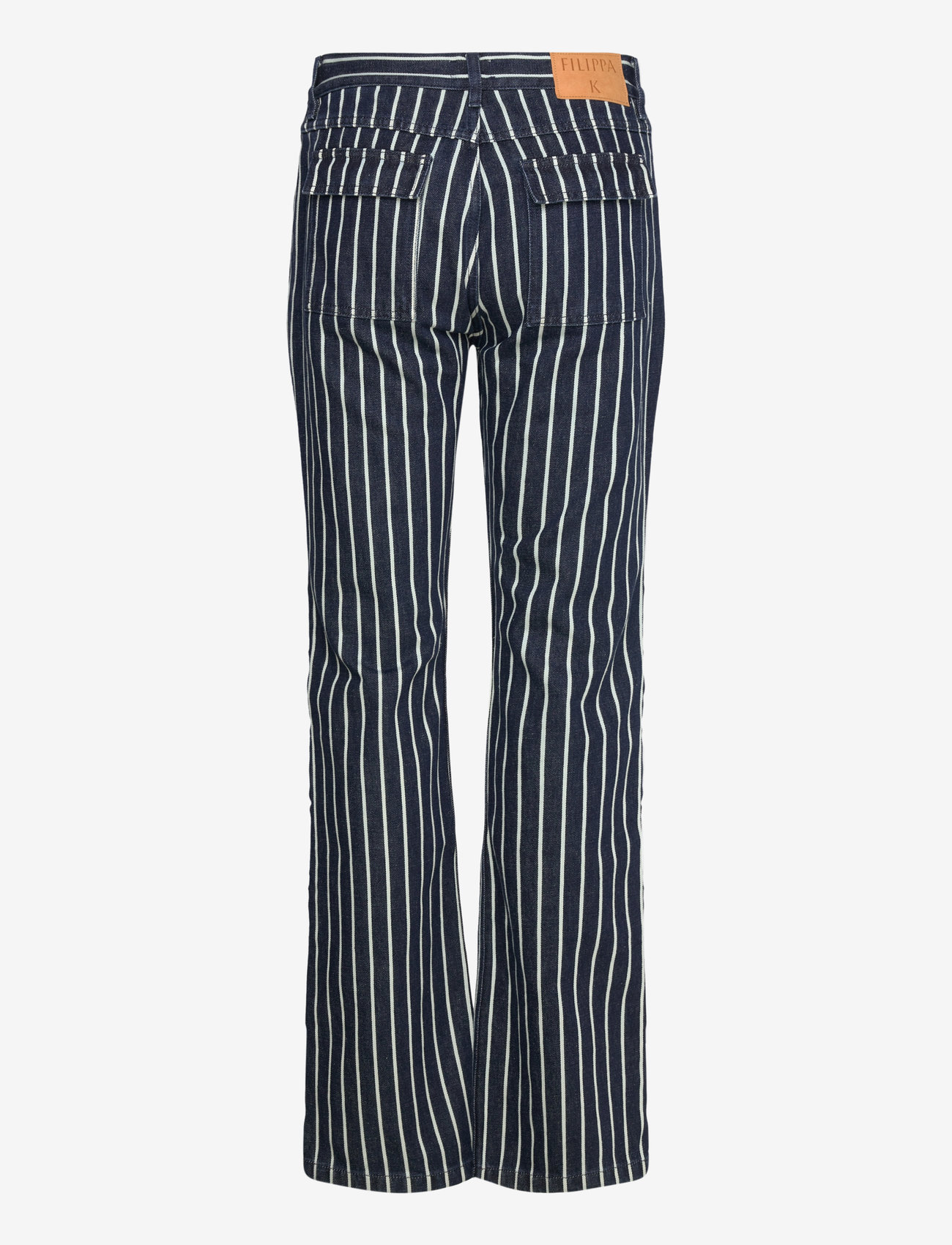 Filippa K - Button Detail Jeans - flared jeans - denim blue - 1