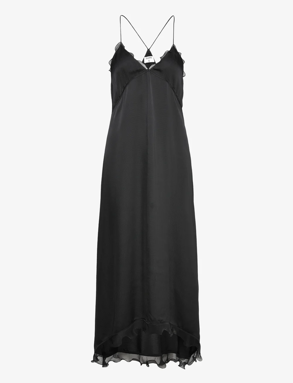 Filippa k crepe clearance frill dress