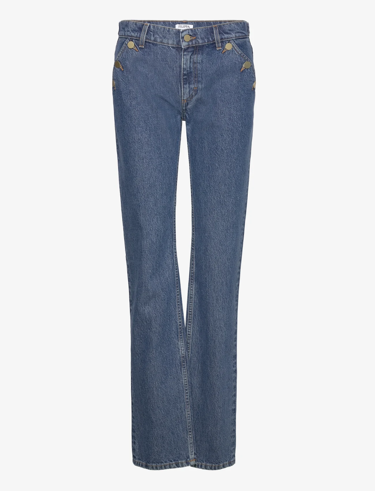 Filippa K - Classic Straight Jeans - suorat farkut - washed mid - 0