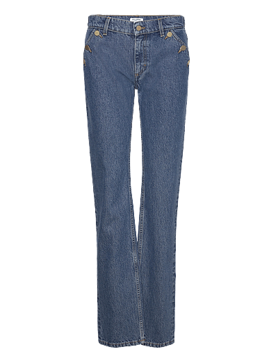 Filippa K Classic Straight Jeans - Filippa K - WASHED MID / blue