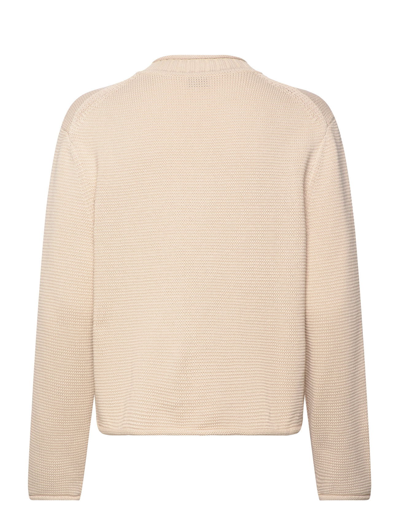 Filippa K - Rolled Hem Sweater - light beig - 1
