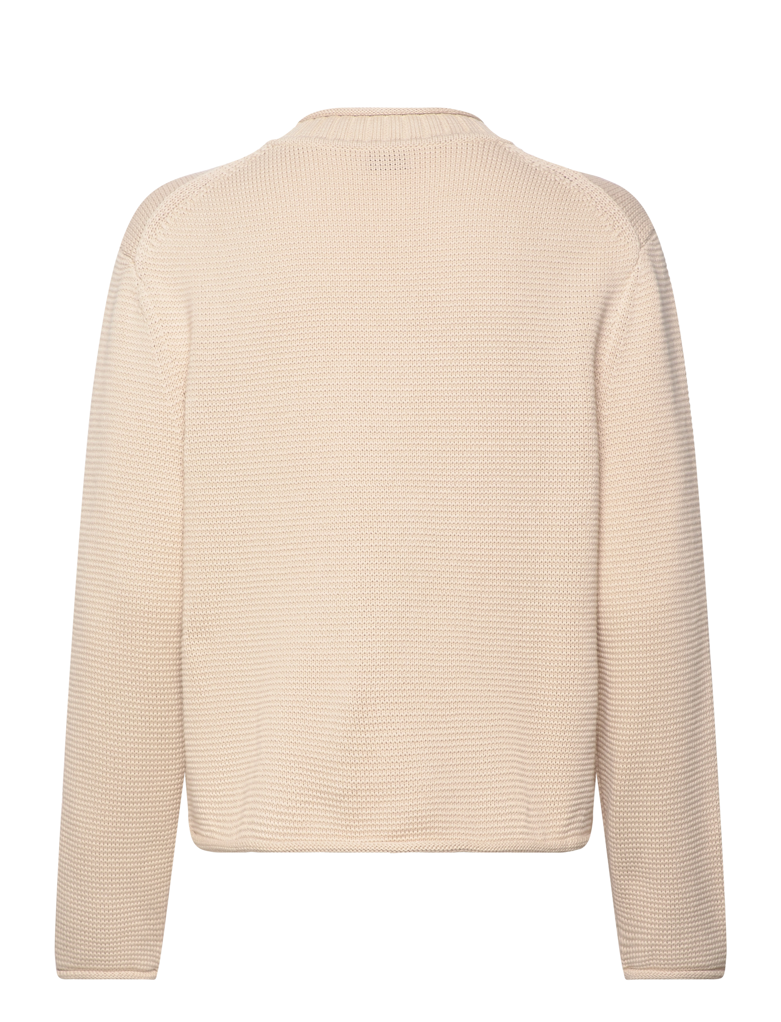Filippa K - Rolled Hem Sweater - light beig - 1