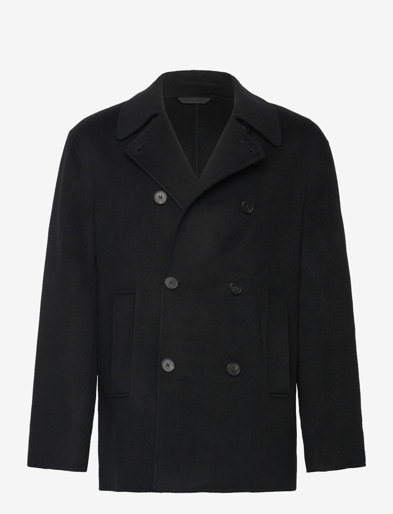 Filippa K - Double Faced Wool Peacoat - black - 0