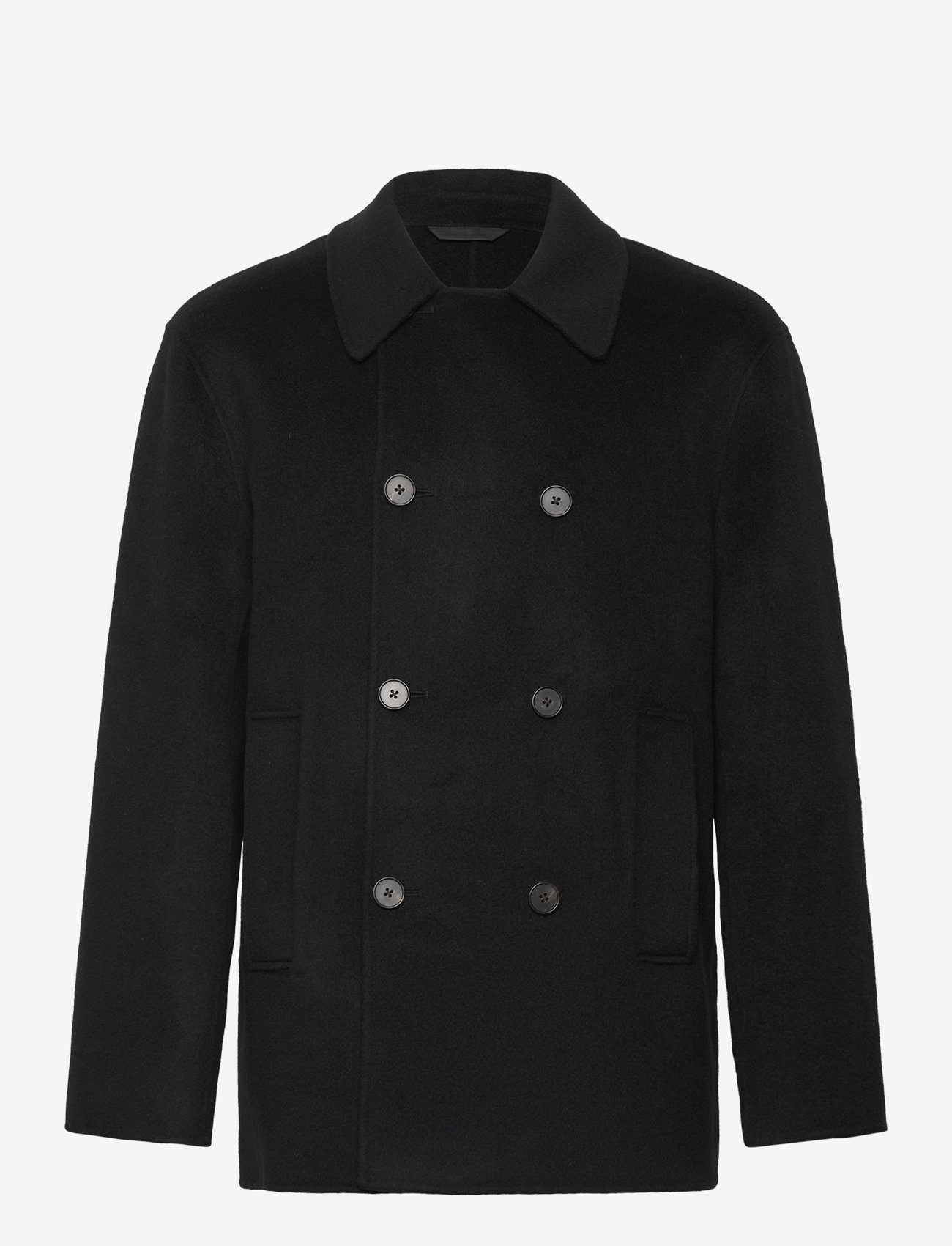 Filippa K - Double Faced Wool Peacoat - black - 1