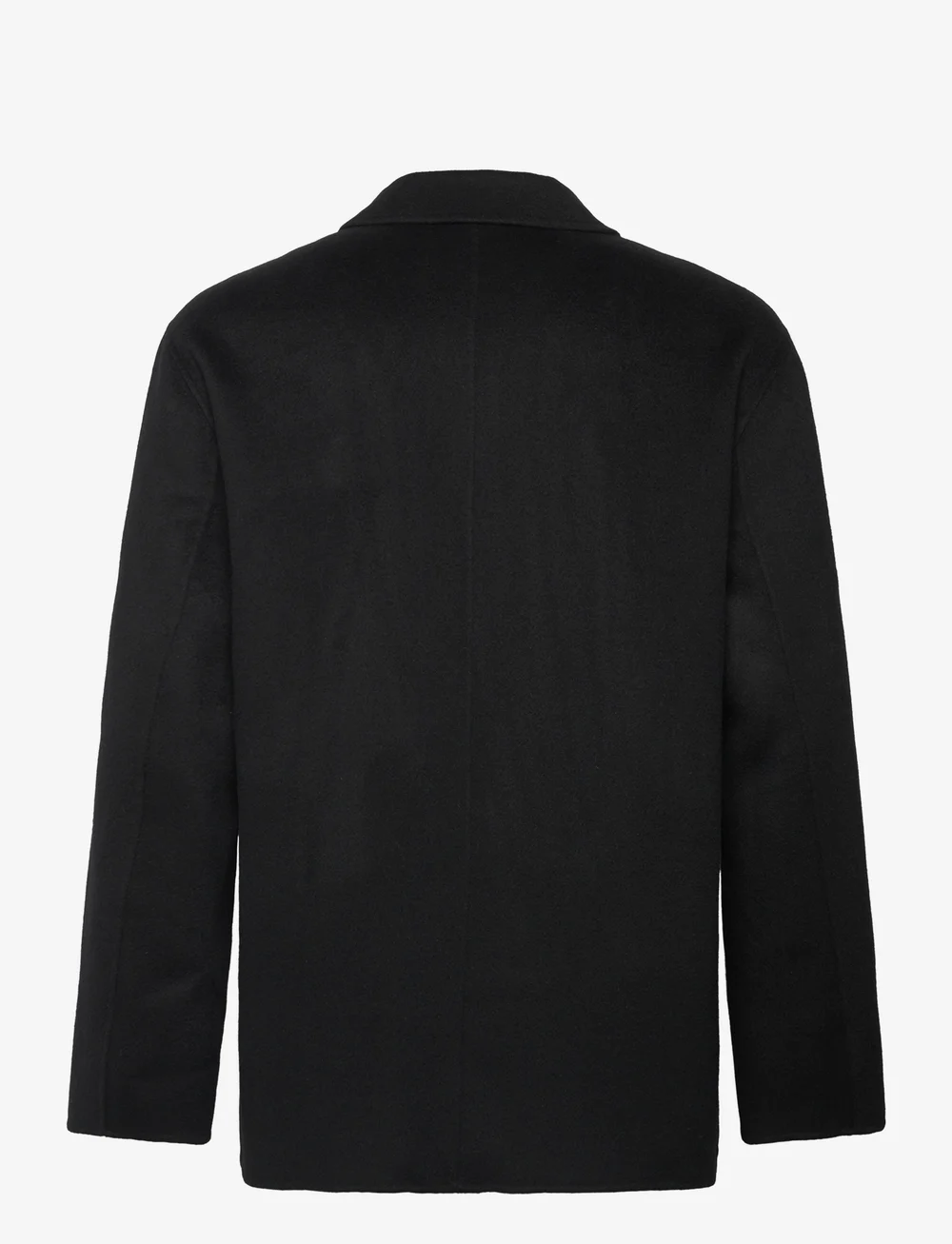 Filippa K - Double Faced Wool Peacoat - wollmäntel - black - 2