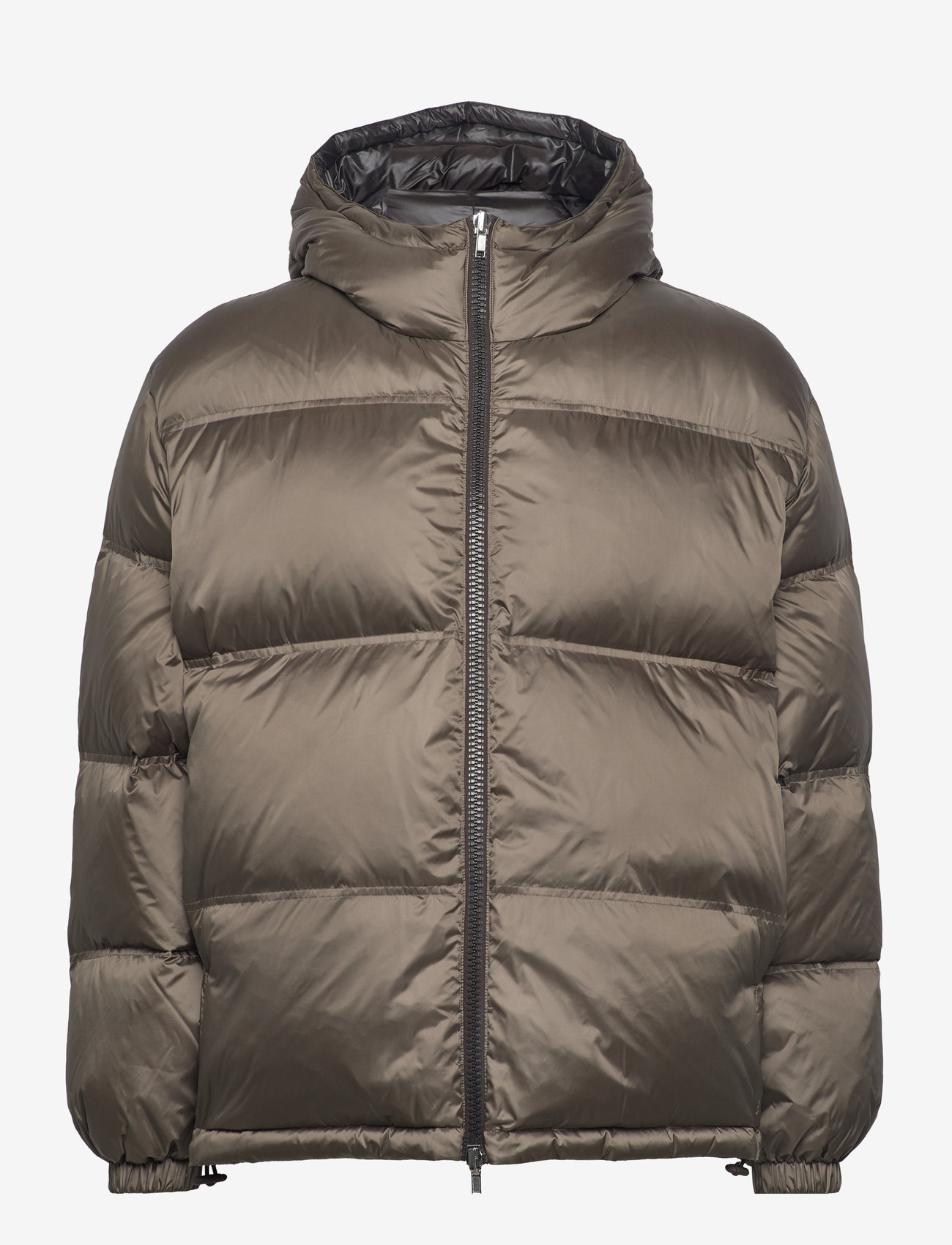Filippa K - Puffer Down Jacket - overtøj - dark sage - 0