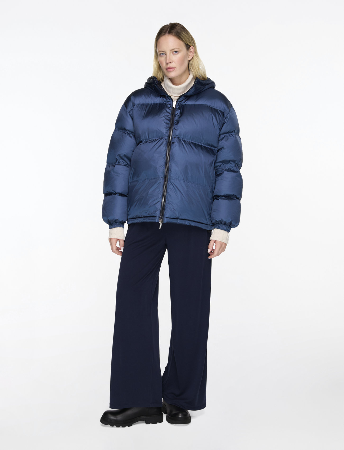 Filippa K - Puffer Down Jacket - Üleriided - dawn blue/ - 1