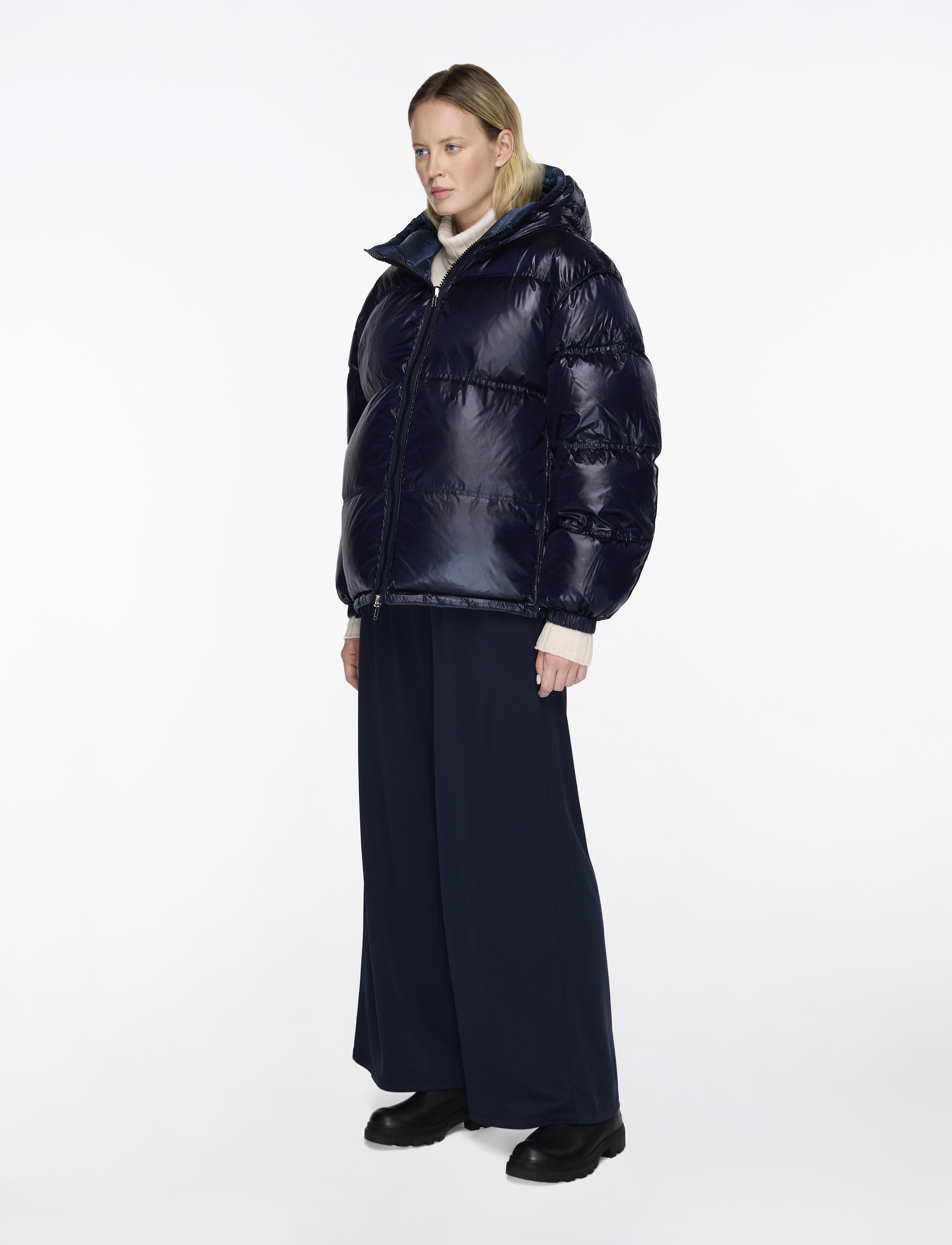 Filippa K - Puffer Down Jacket - down- & padded jackets - dawn blue/ - 3