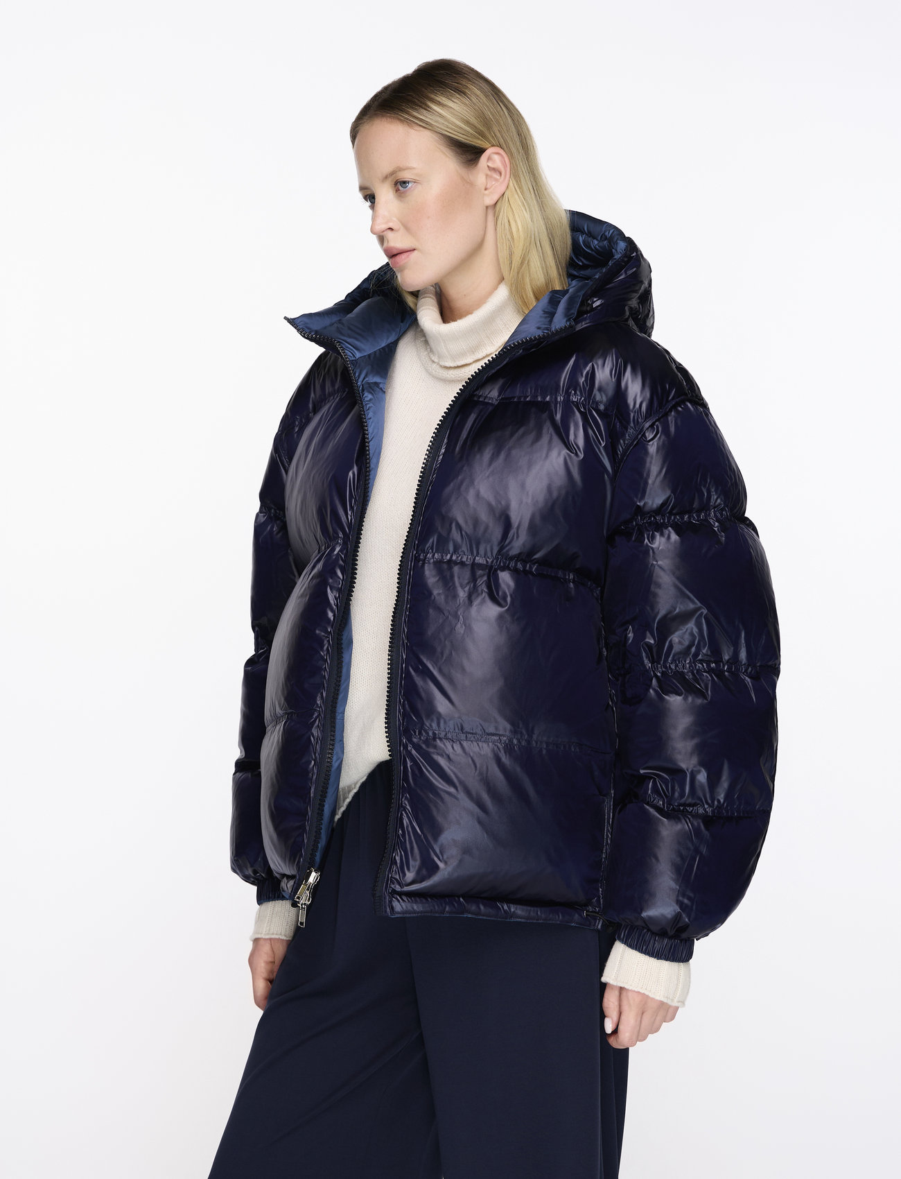 Filippa K - Puffer Down Jacket - Üleriided - dawn blue/ - 4