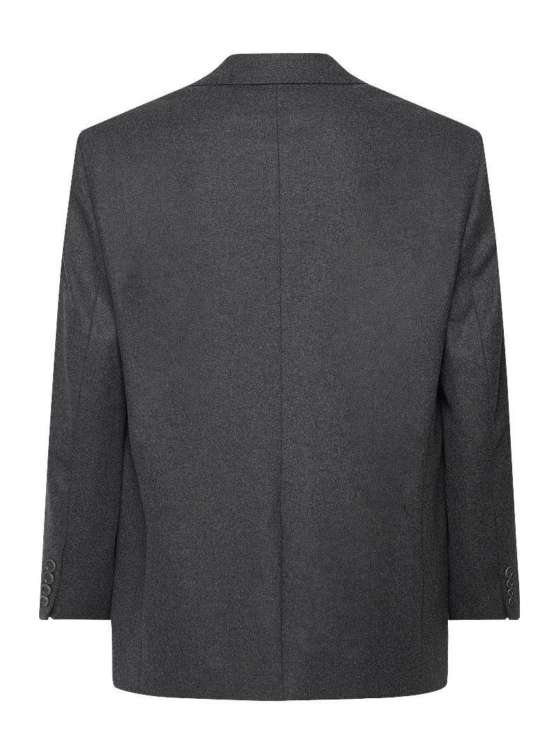Filippa K - Oversized Brushed Wool Blazer - enkelknäppta kavajer - anthracite - 1