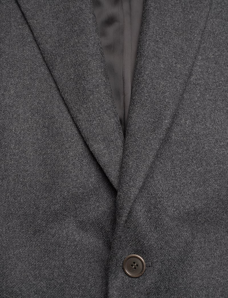 Filippa K - Oversized Brushed Wool Blazer - enkelknäppta kavajer - anthracite - 2