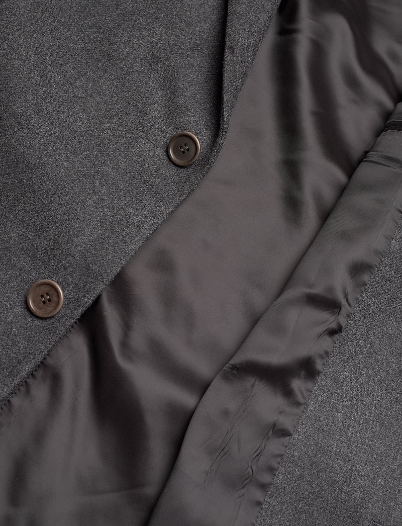 Filippa K - Oversized Brushed Wool Blazer - enkelknäppta kavajer - anthracite - 4