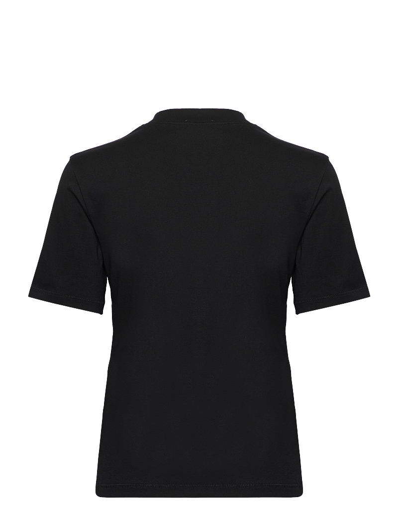 Filippa K - Mock Neck Tee - t-shirt & tops - black - 1