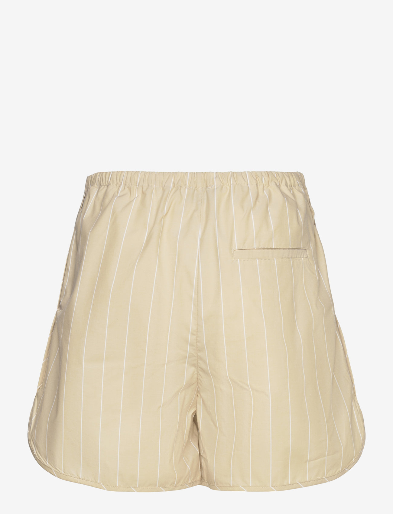Filippa K - Striped Drawstring Shorts - rennot shortsit - dark yello - 1