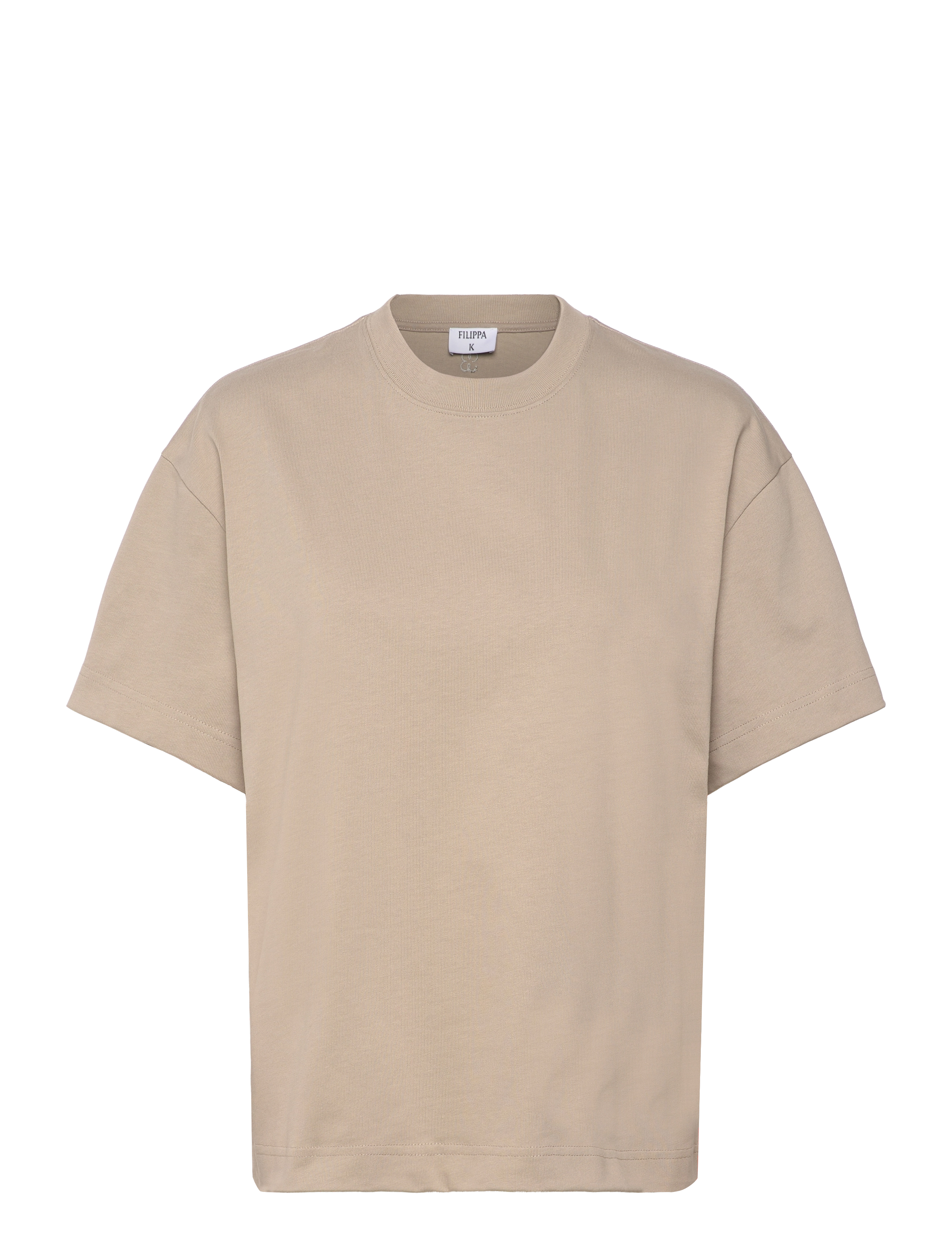 Filippa K Oversized Tee - Filippa K - MOSS GREY / beige