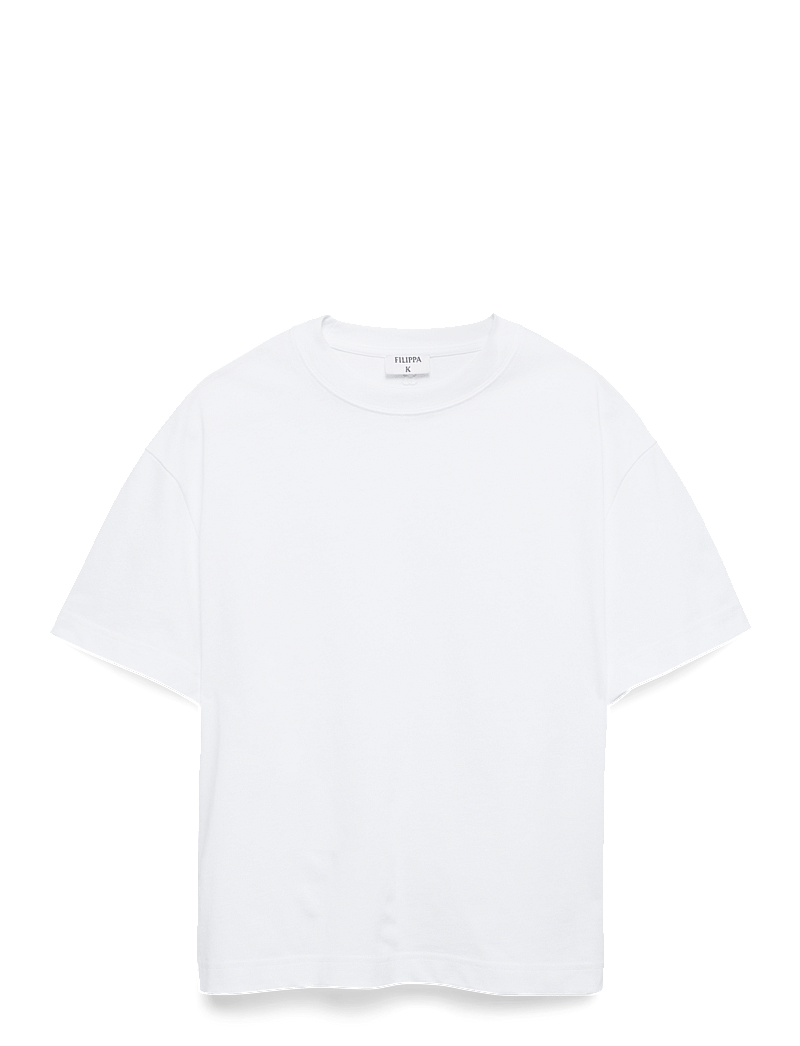 Filippa K - Oversized Tee - t-shirts - white - 1