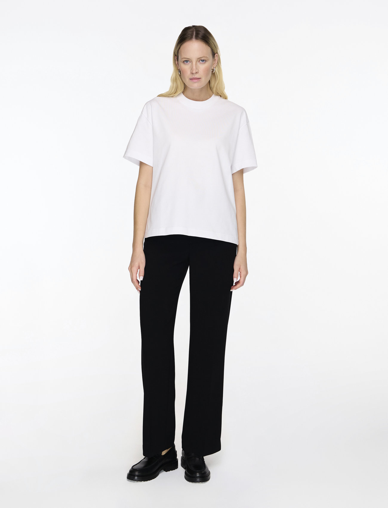 Filippa K - Oversized Tee - efterårstøj - white - 1