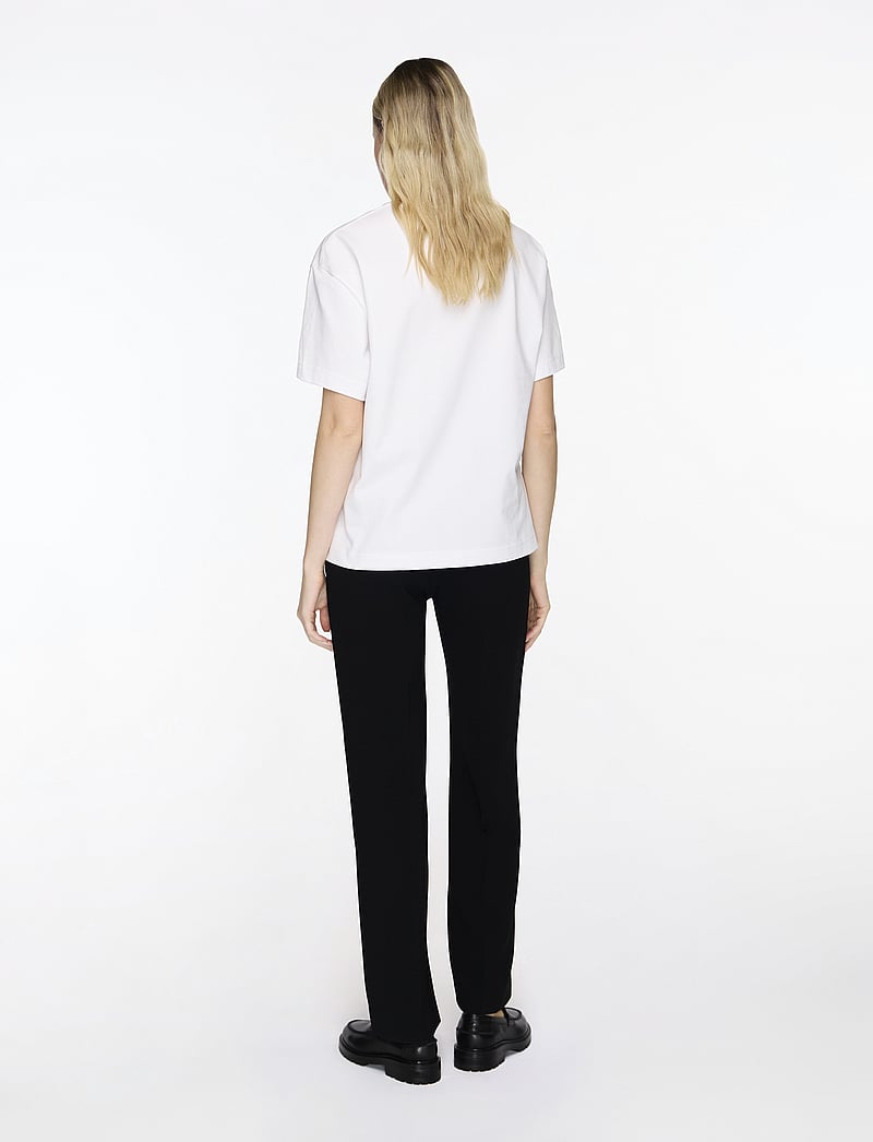 Filippa K - Oversized Tee - t-shirts - white - 4