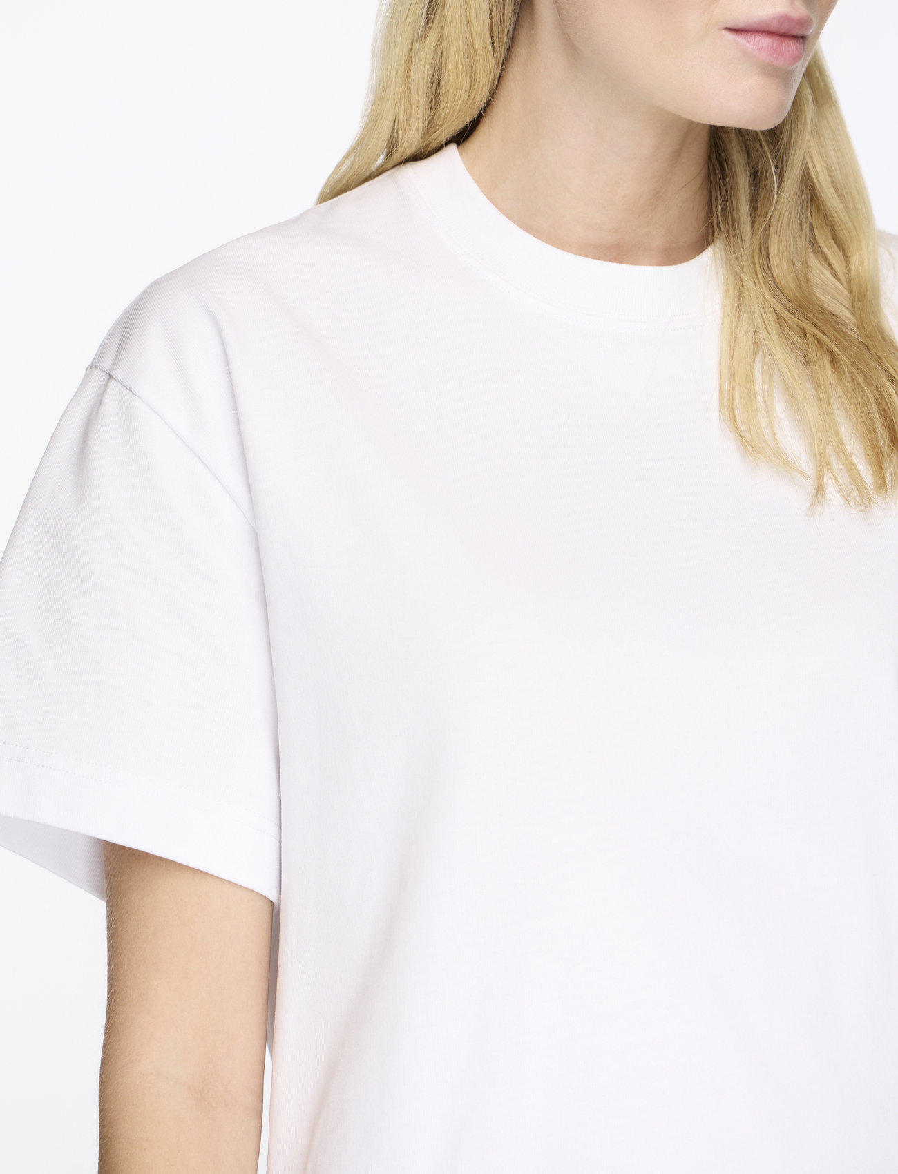 Filippa K - Oversized Tee - efterårstøj - white - 5