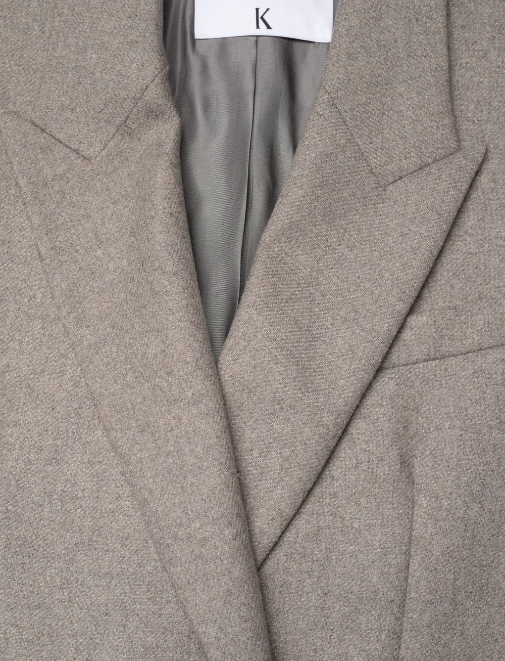 Filippa K - Double Breasted Flannel Blazer - zweireihige blazer - driftwood - 2