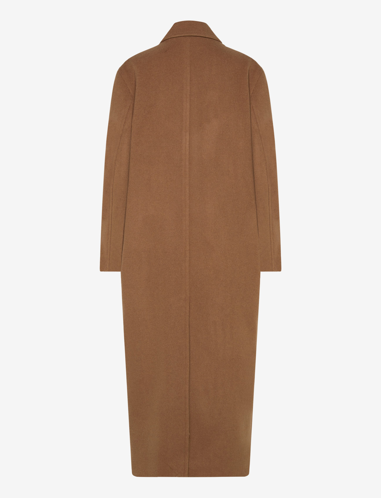 Filippa K - Double Breasted Brushed Wool C - overtøj - light brow - 1