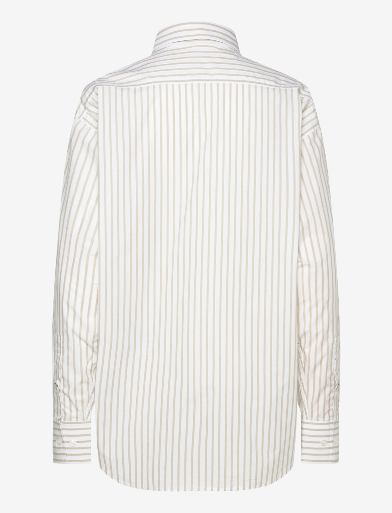 Filippa K - Classic Poplin Shirt - pikkade varrukatega särgid - faded moss - 1