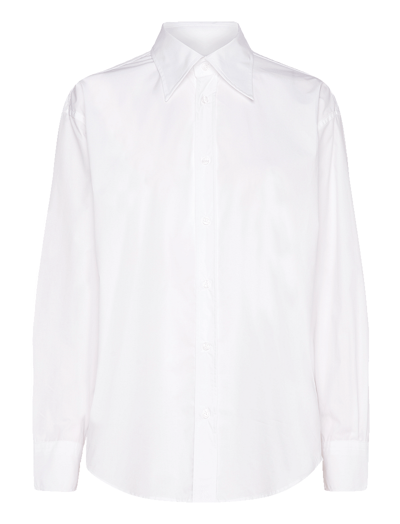 Filippa K - Poplin Shirt - pikkade varrukatega särgid - white - 0
