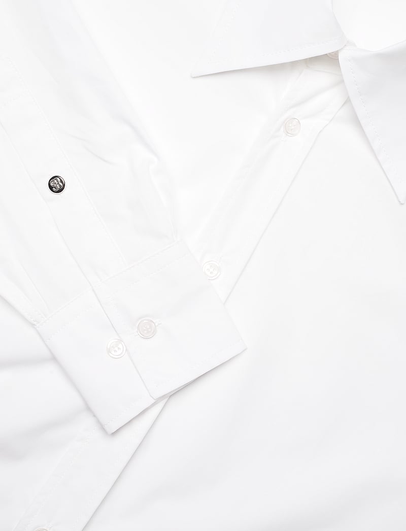 Filippa K - Poplin Shirt - pikkade varrukatega särgid - white - 2