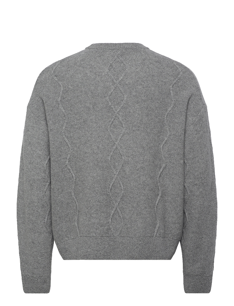 Filippa K Diamond Cable Sweater (FK30734) Knitted Round Necks