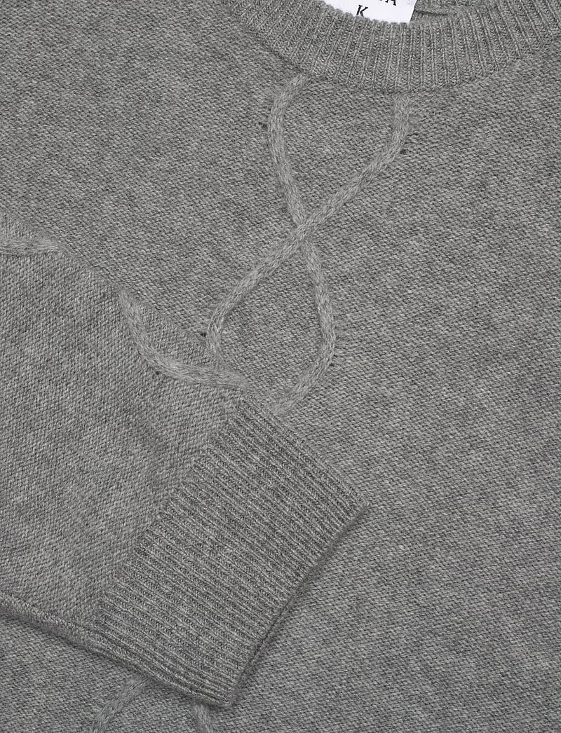 Filippa K Diamond Cable Sweater (FK30734) Knitted Round Necks