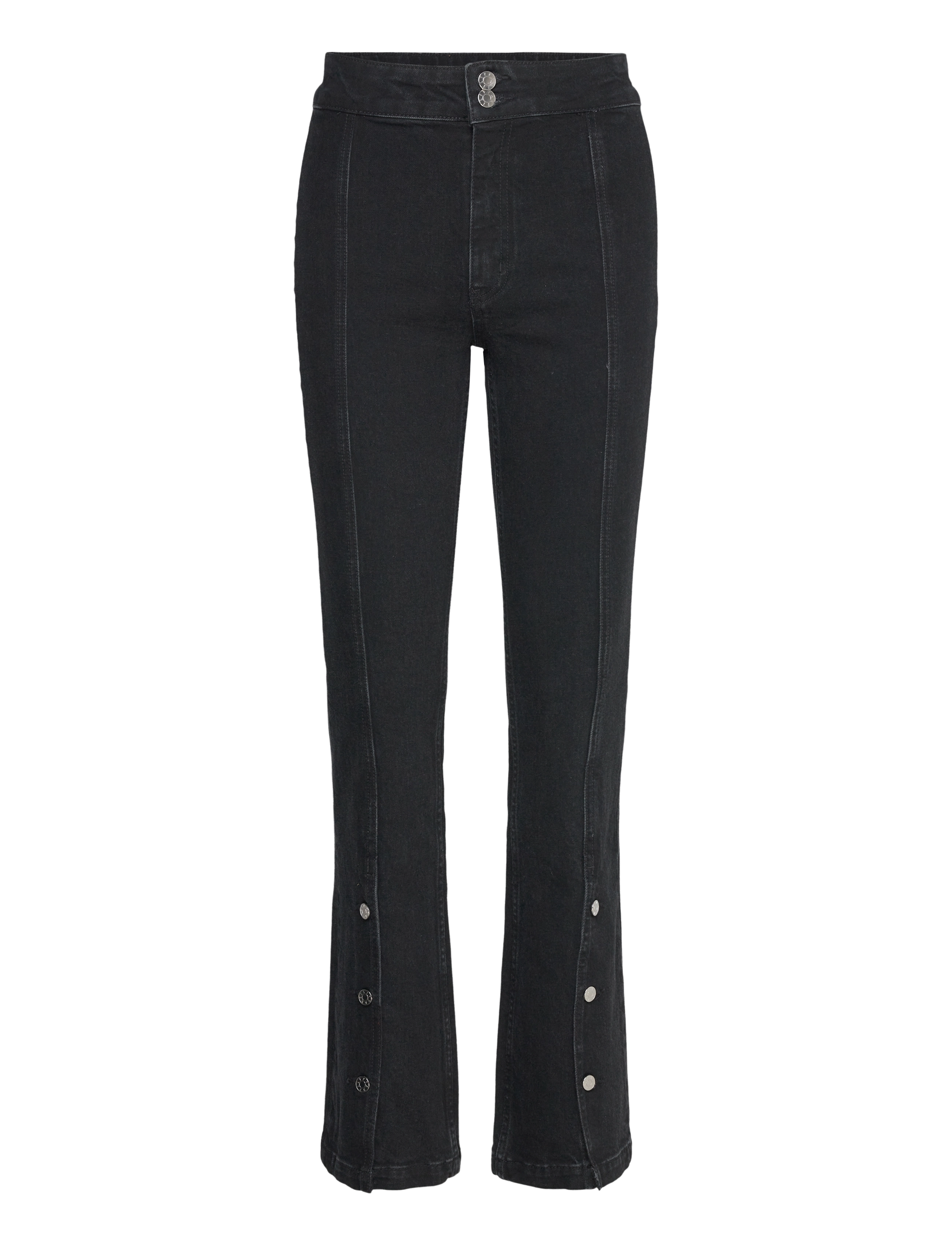 FILIPPA K 90S Stretch Button Front Jeans Schwarz - 32 - Damen