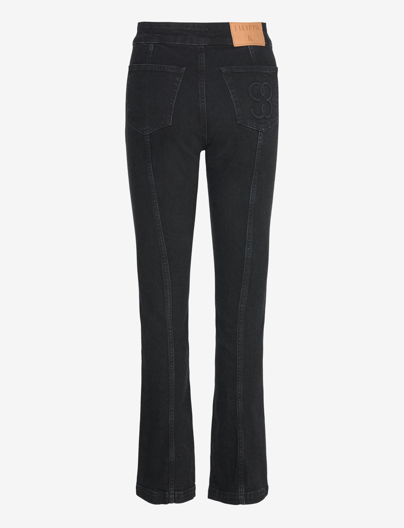 Filippa K - 90s Stretch Button Front Jeans - slim jeans - washed bla - 1