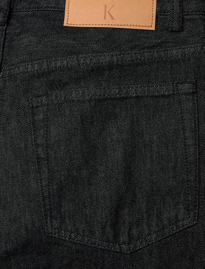 Filippa K - Tapered Cropped Jeans - tapered jeans - washed bla - 4