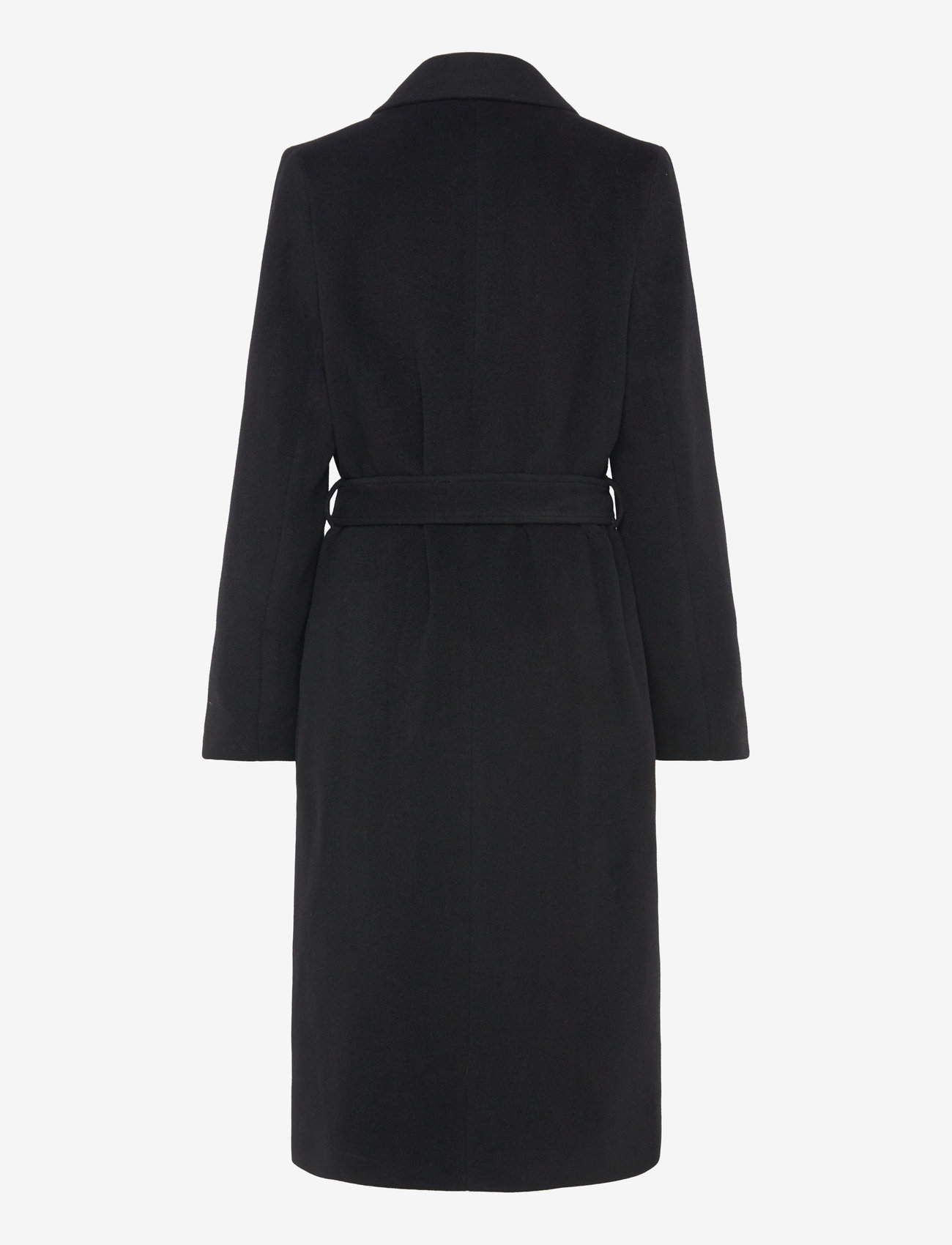 Filippa K - Soft Wool Belted Coat - black - 1