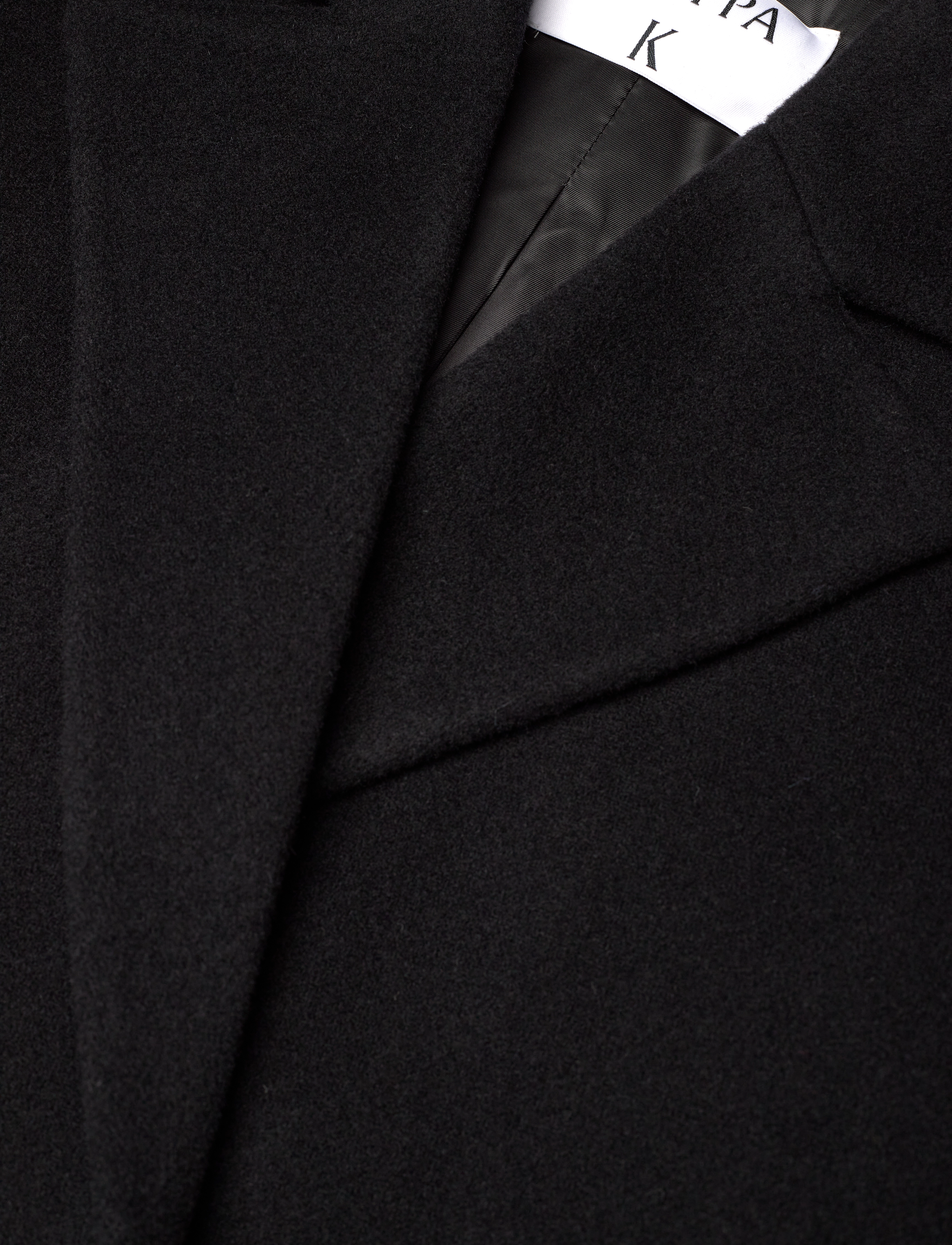 Filippa K - Charlotte Wool Belted Coat - black - 2