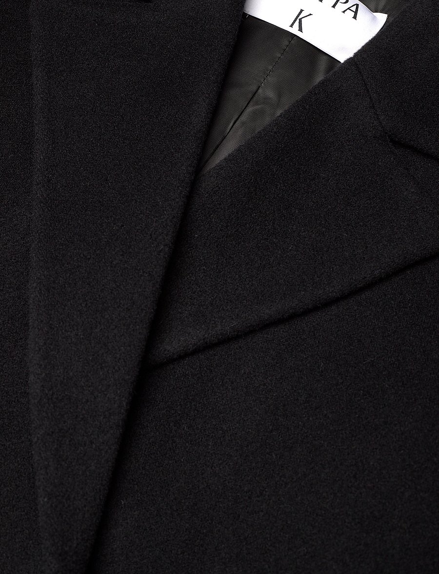 Filippa K - Charlotte Wool Belted Coat - black - 2