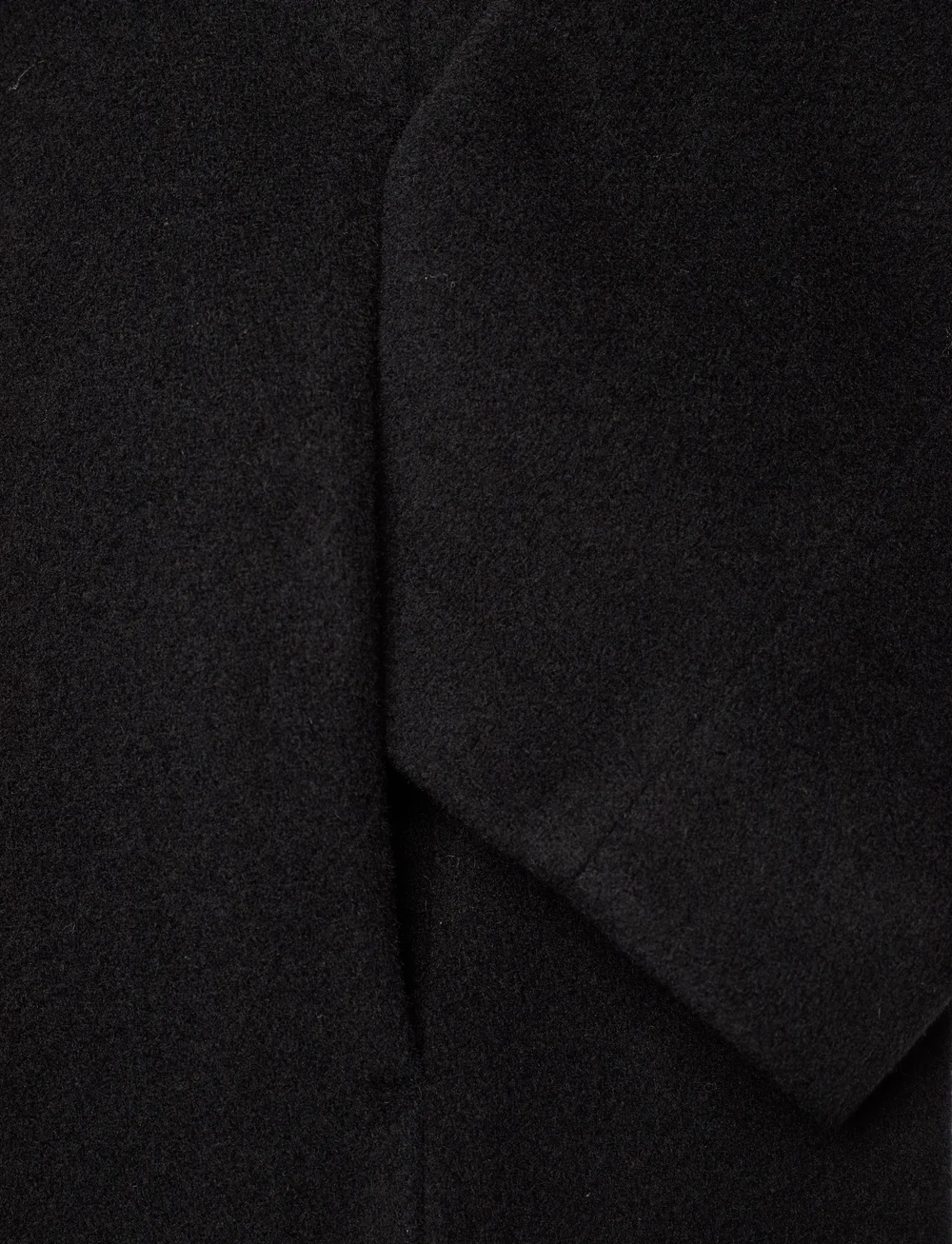 Filippa K - Soft Wool Belted Coat - uldfrakker - black - 3