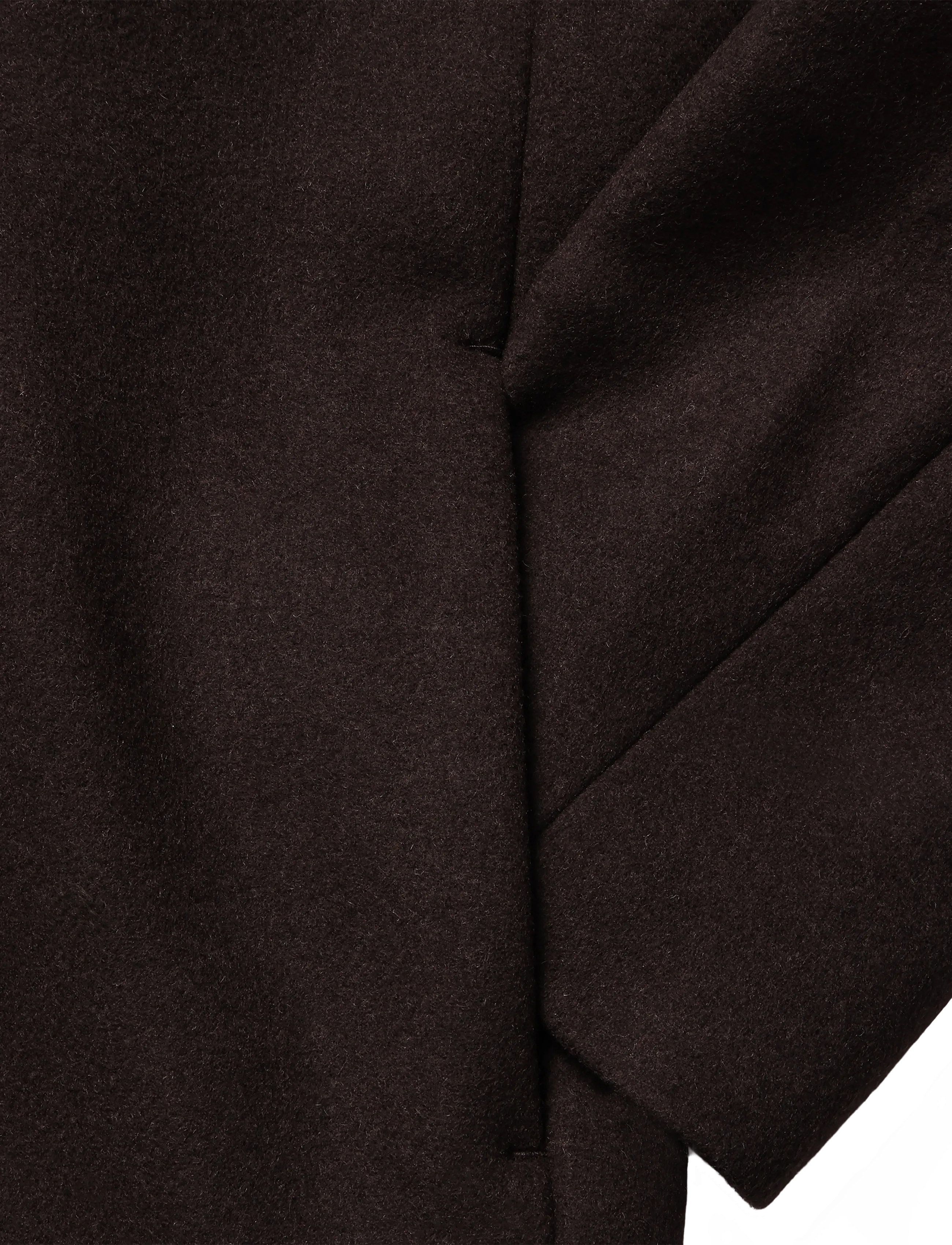 Filippa K - Charlotte Wool Belted Coat - vinterjakker - dark chocolate - 3