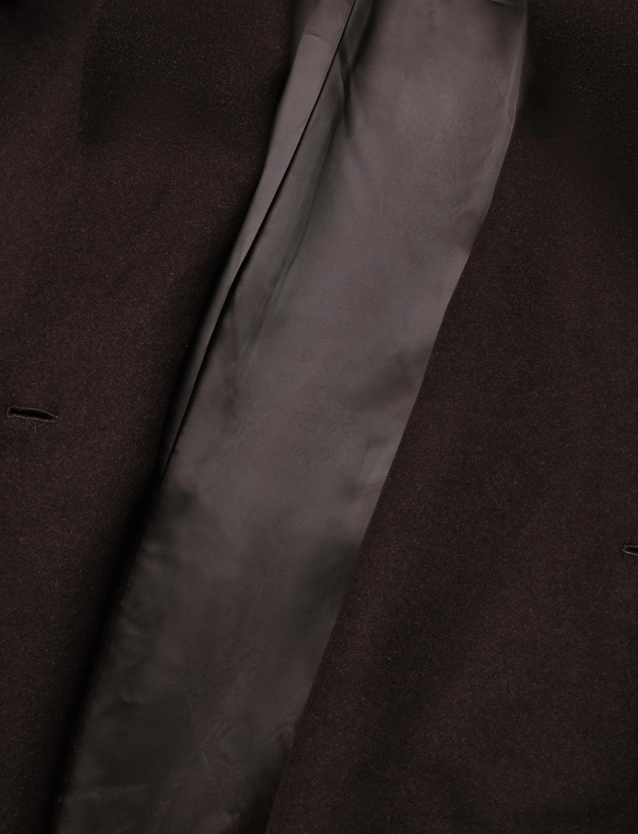 Filippa K - Charlotte Wool Belted Coat - vinterjakker - dark chocolate - 4